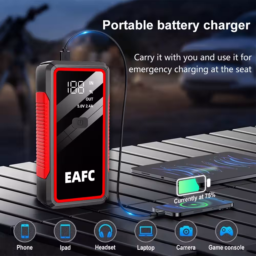 avviatore auto power bank