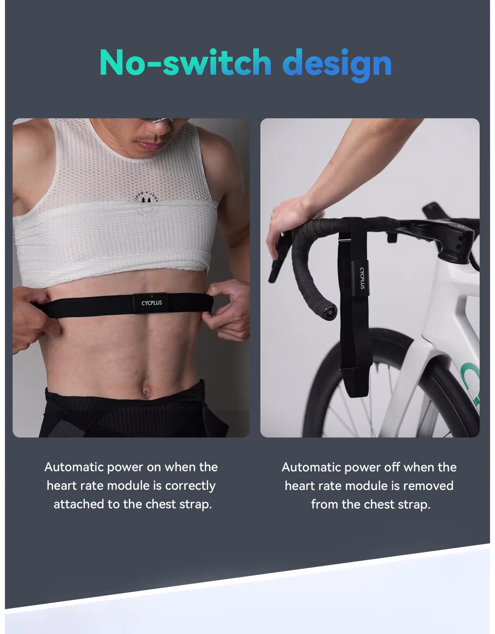 heart rate sensor for bicycle