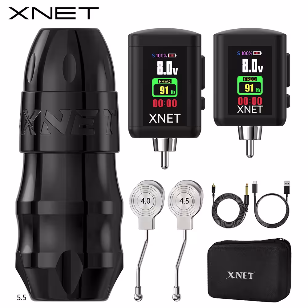 XNET Sita Wireless Tatuiruotės Mašina Brushless Variklis OLED 2000mAh