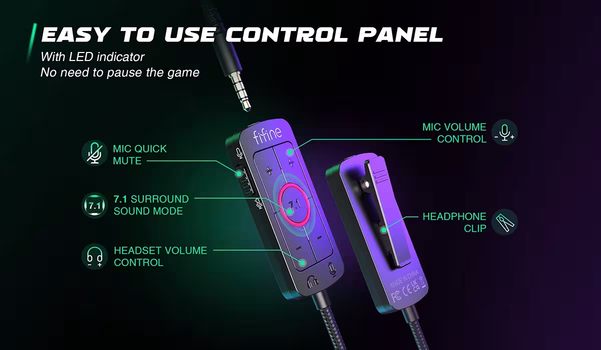 gaming ausų telefonu 7.1