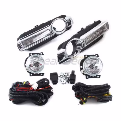 LED Daylight and fog light set Mitsubishi Pajero 2015-2020