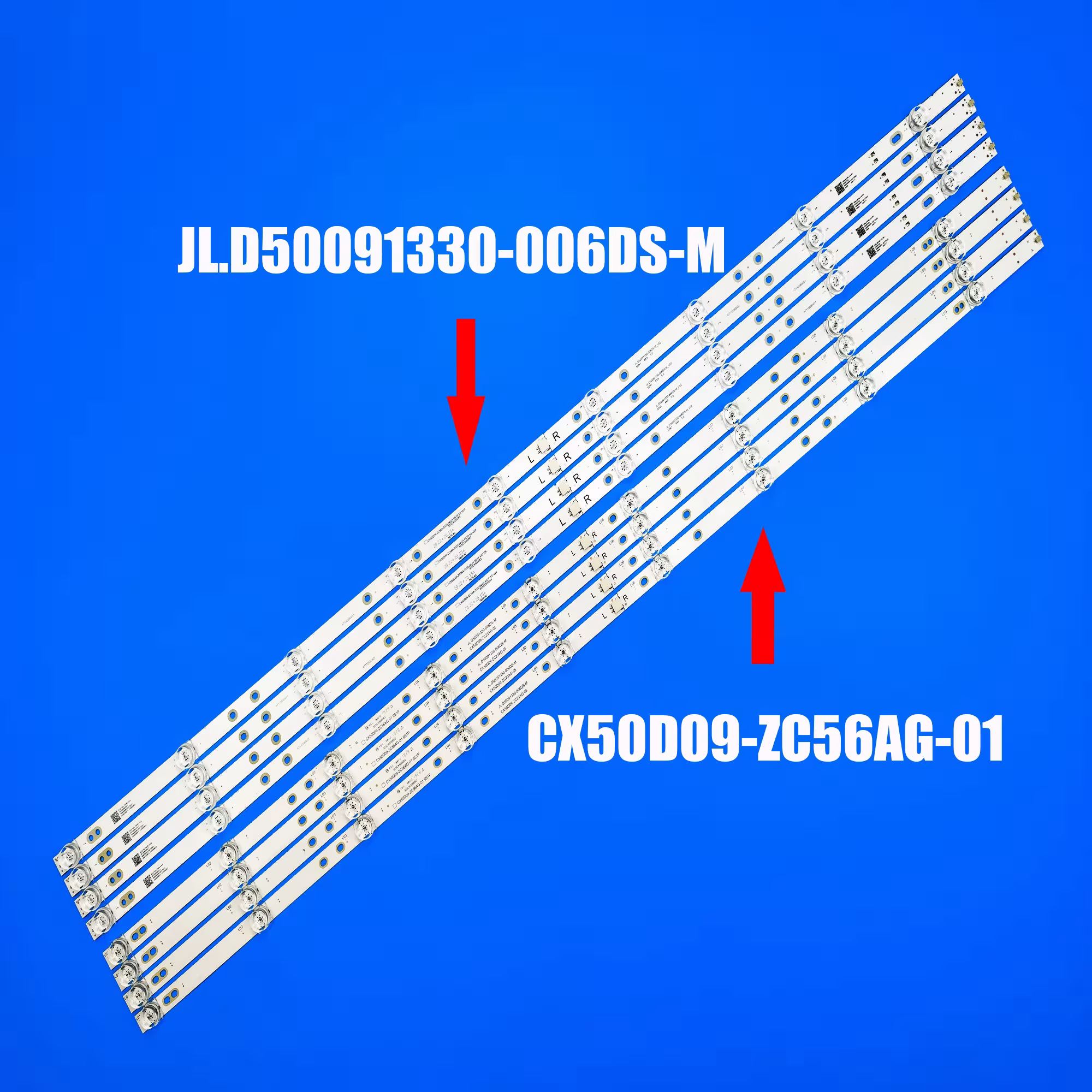 Bandes d'éclairage LED pour téléviseur U50E7000E DM-LED50UQ31 50 pouces