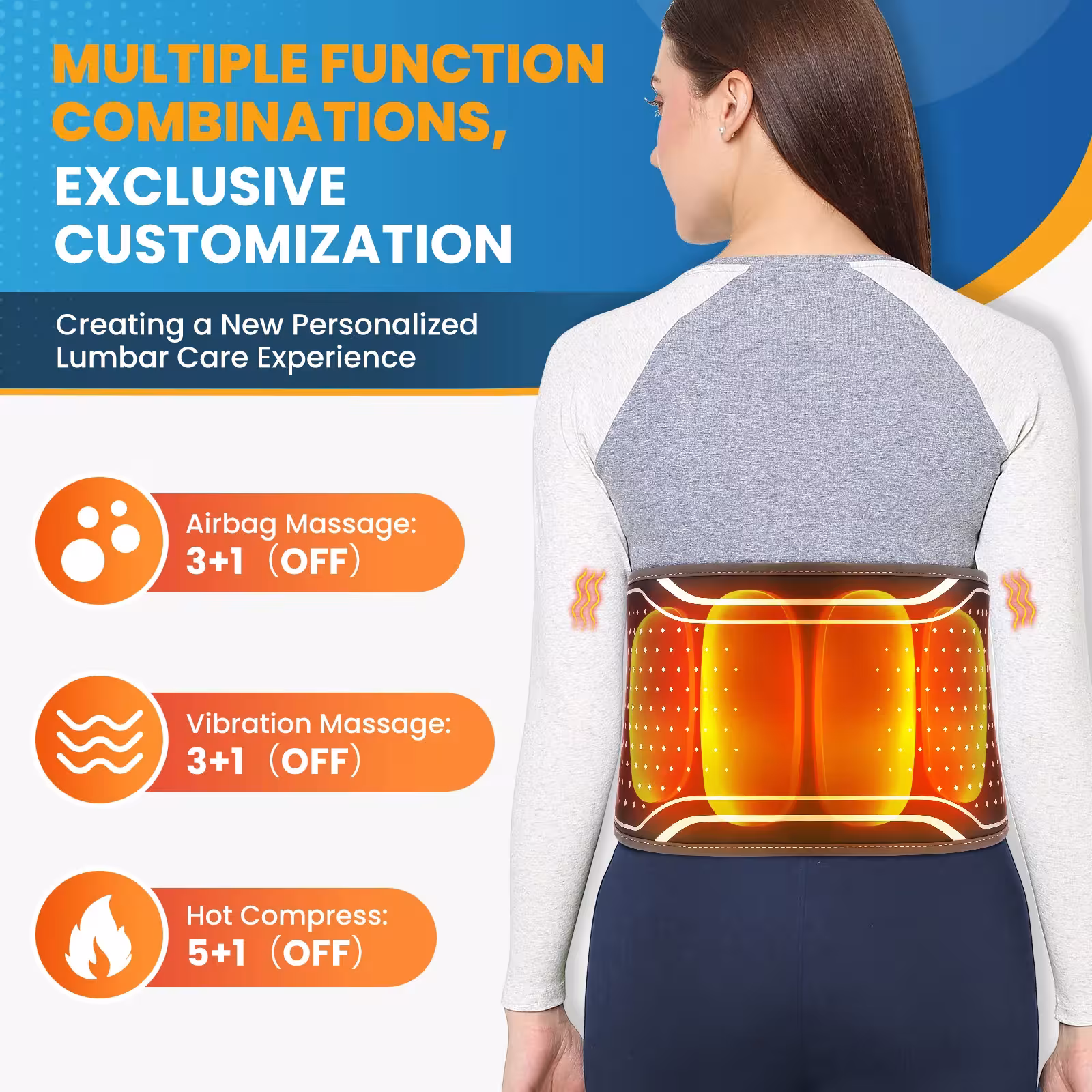 heating massage belt