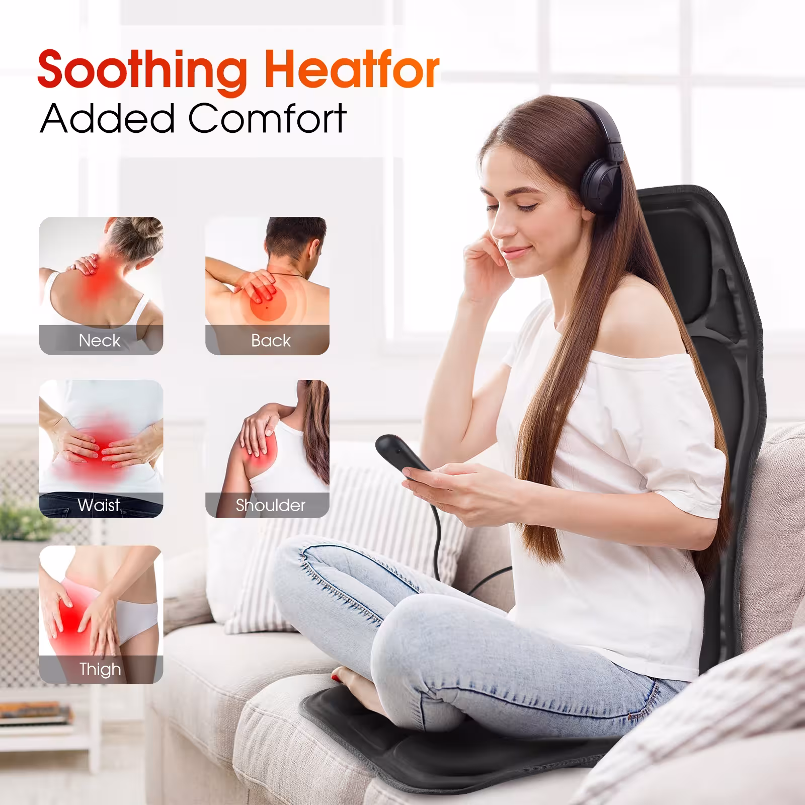 electric back massage pillow