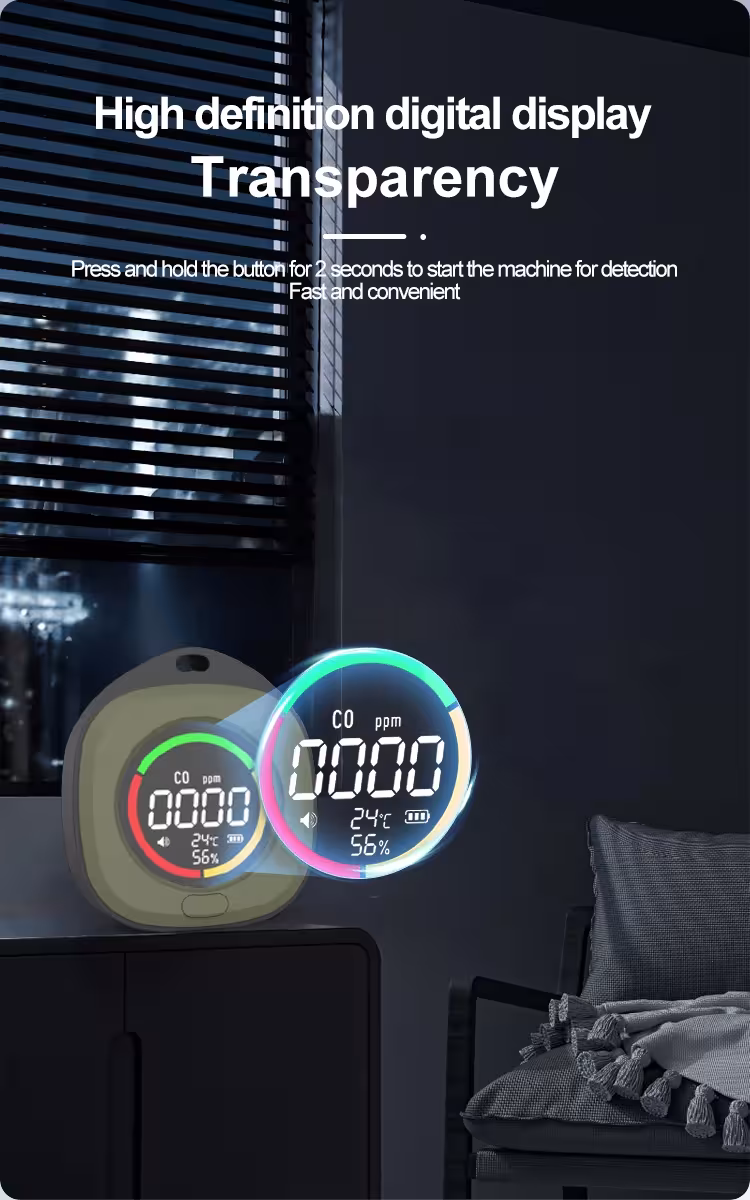 CO ir CO2 detektorius