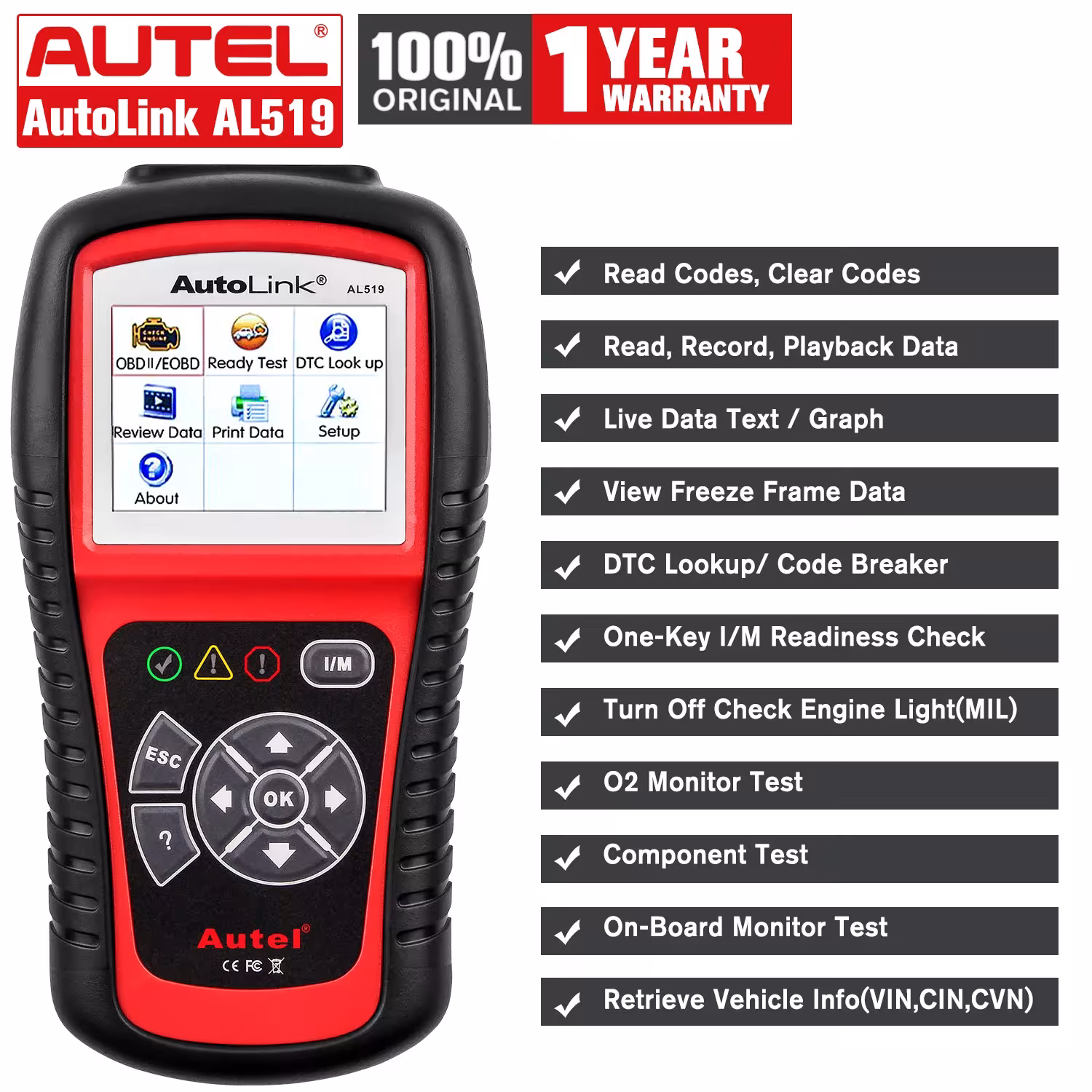 Lector de diagnóstico OBD2
