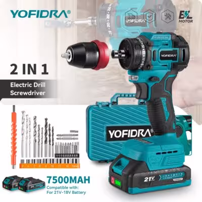 Châssis YOFIDRA 2 in1 pour une batterie de 18 V
