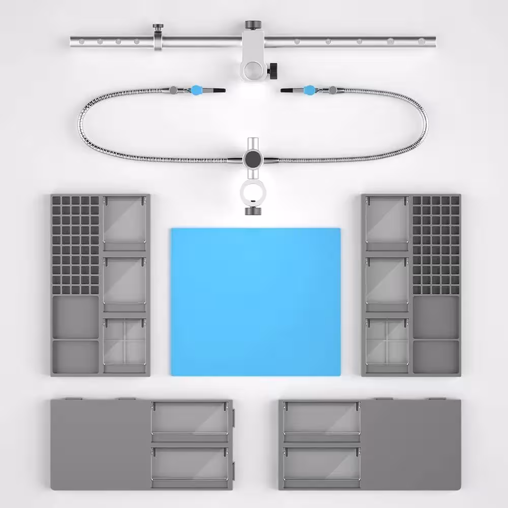 microscope aluminum stand