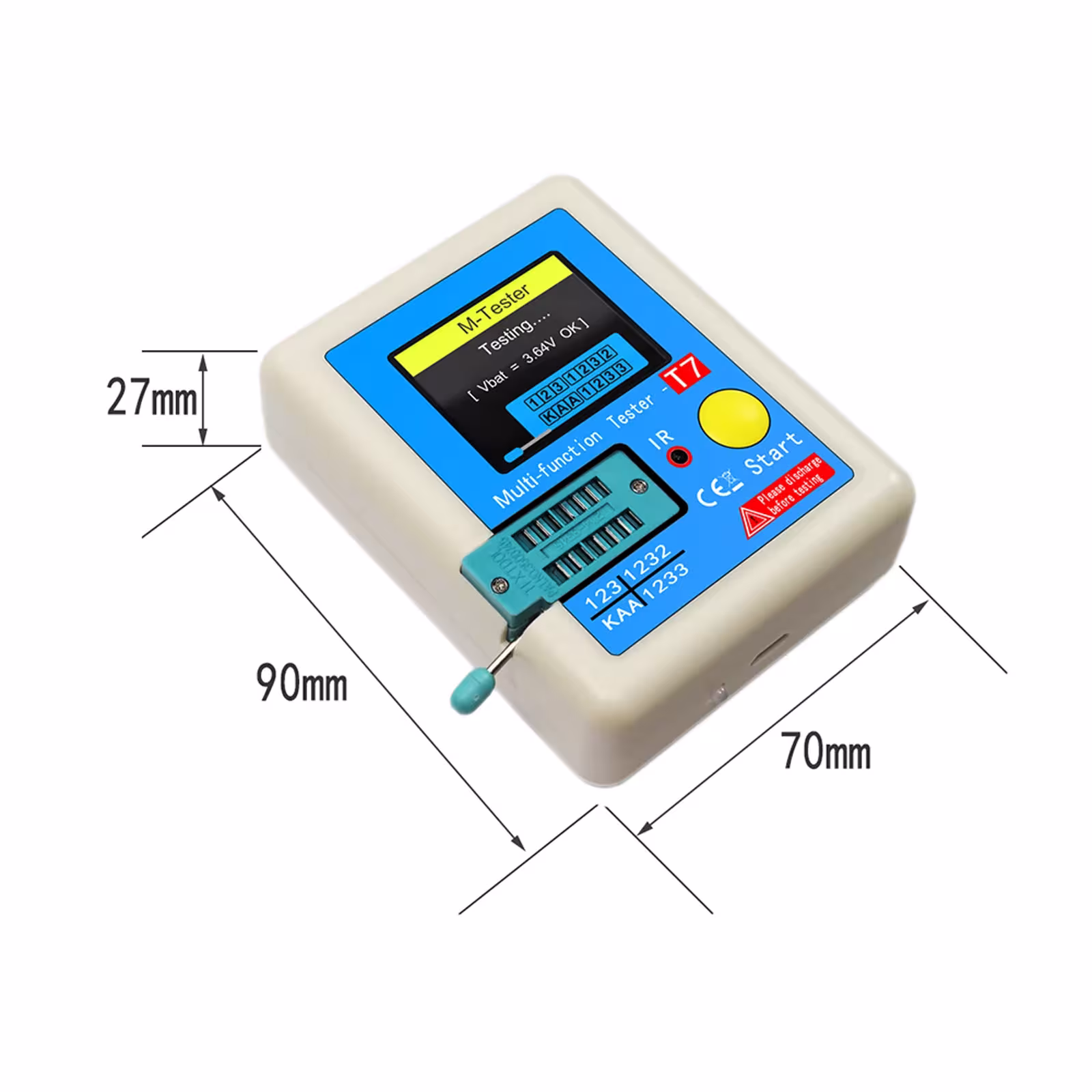 transistor tester multimeter