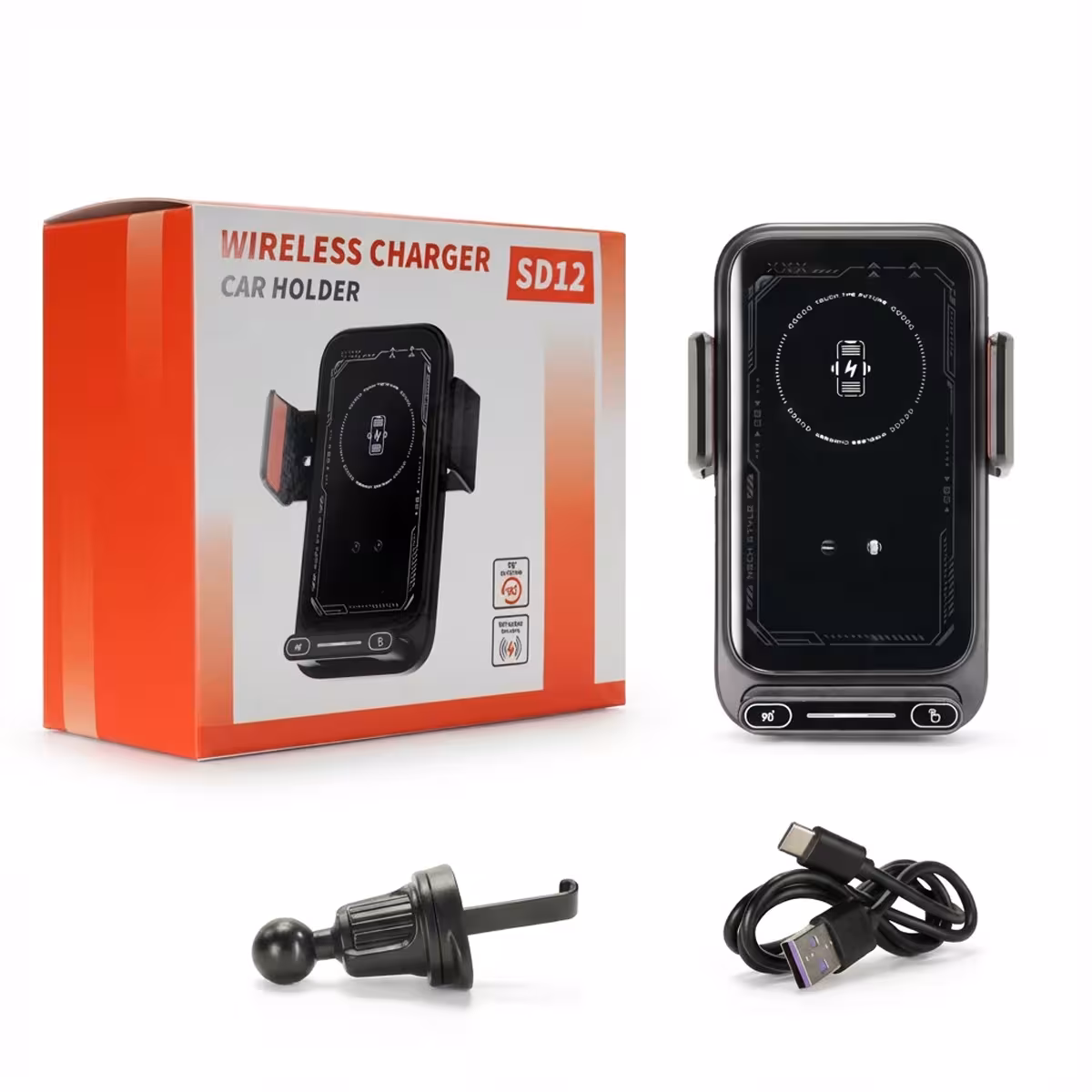 wireless car phone holder