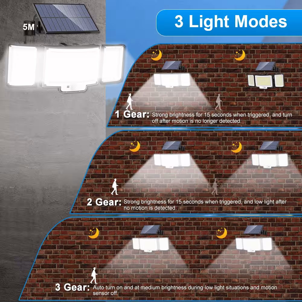 Solar powered outdoor light