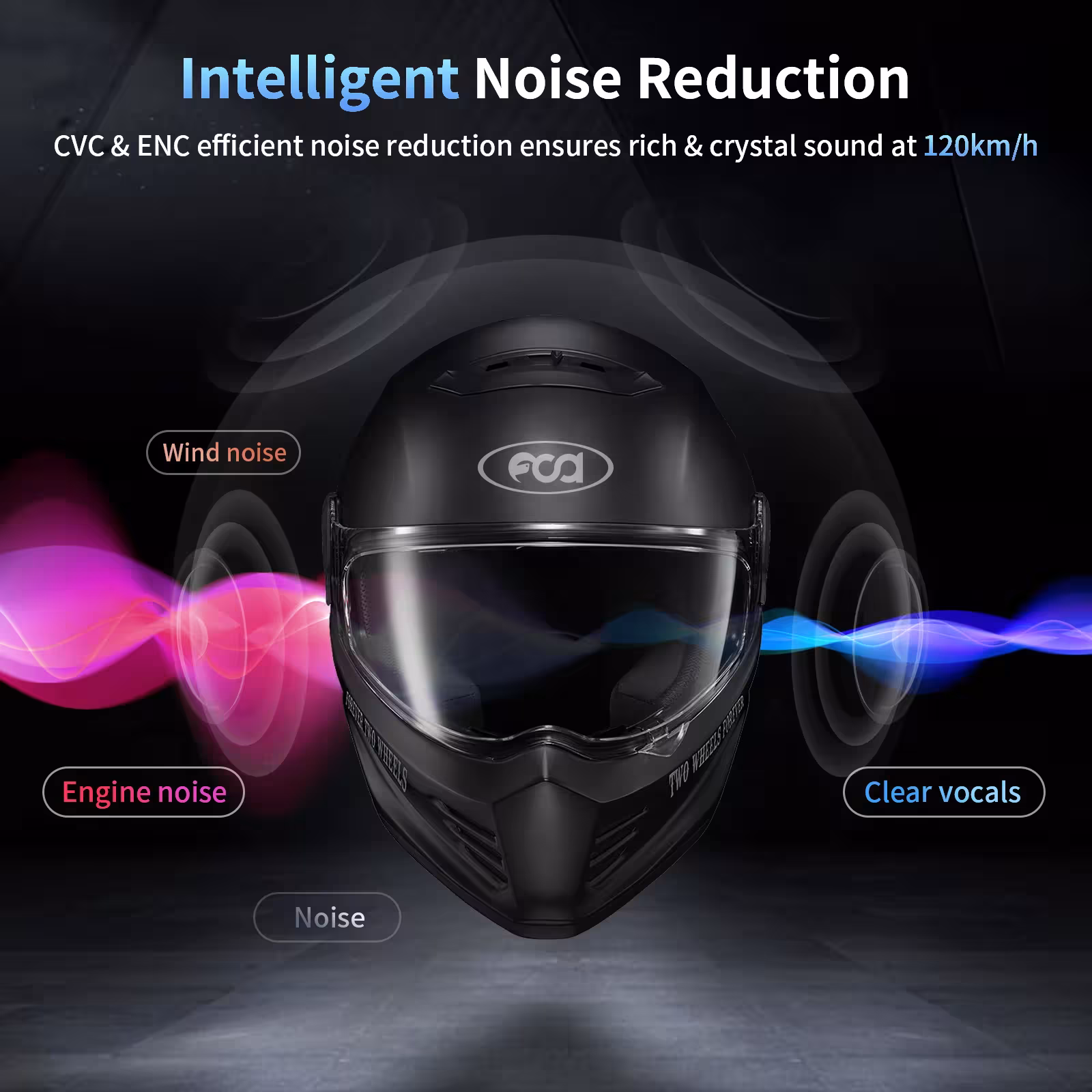 interphone de moto Bluetooth