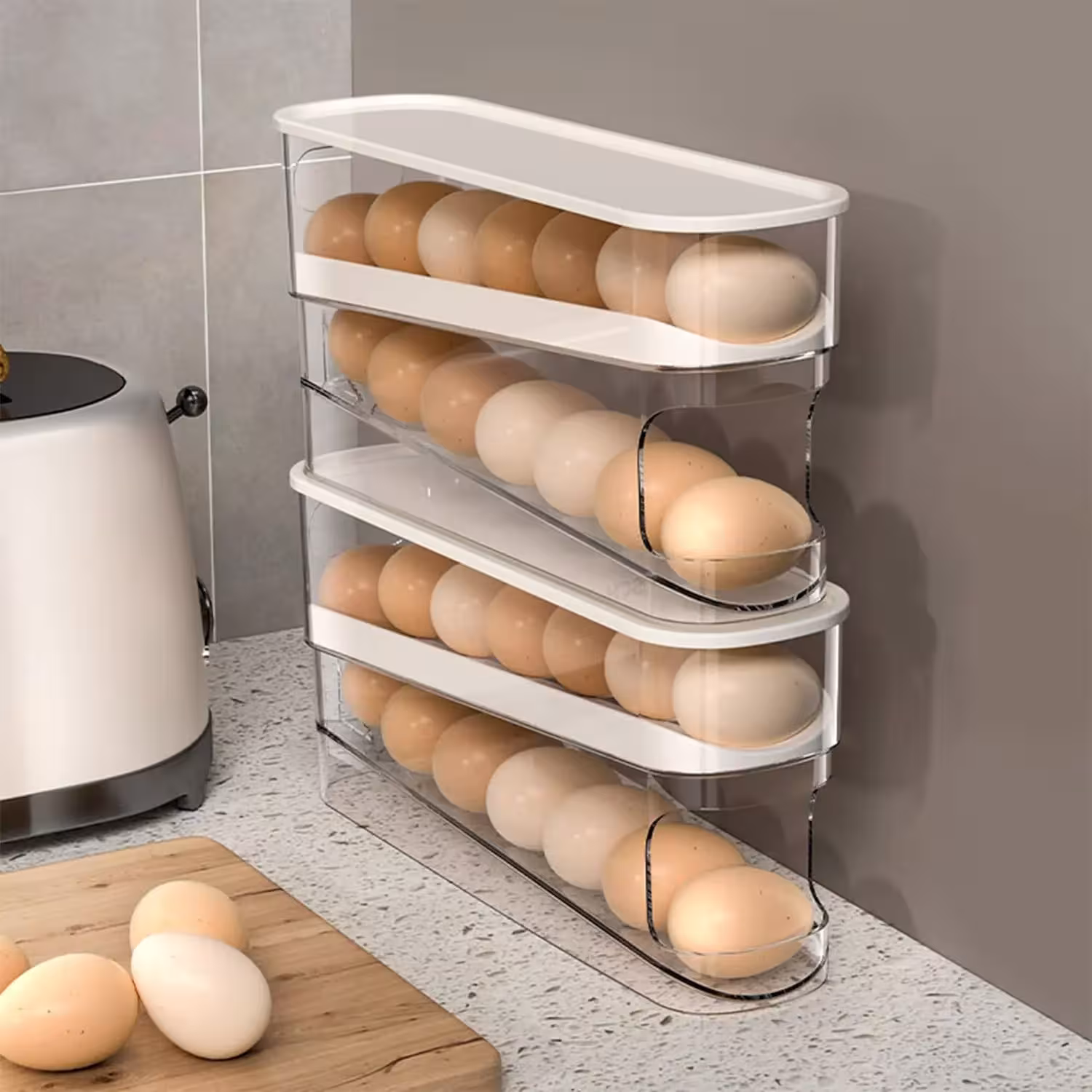 automatic egg organizer