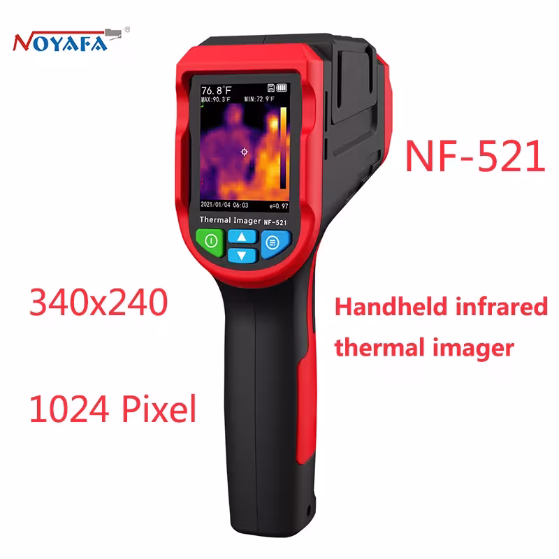 Noyafa NF 521 caméra thermionique 340 × 240 résolution pour détecteur de chauffage