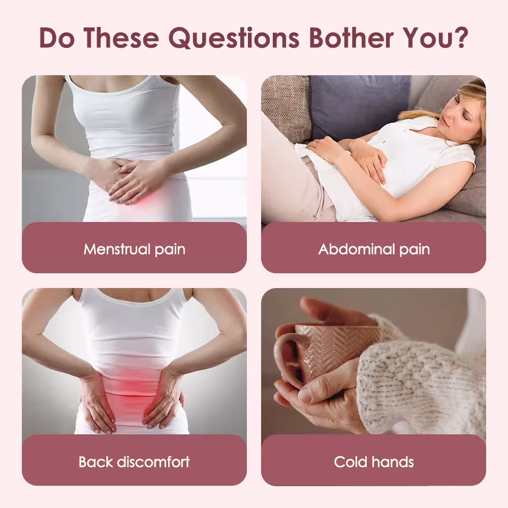 menstrual pain heating device