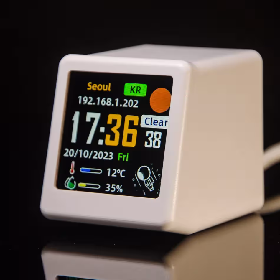 digital WiFi clock