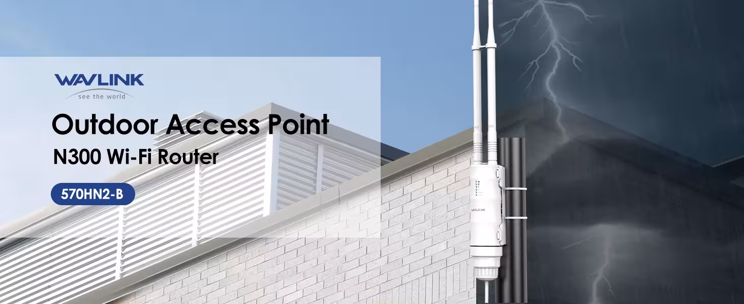 router WiFi al aire libre