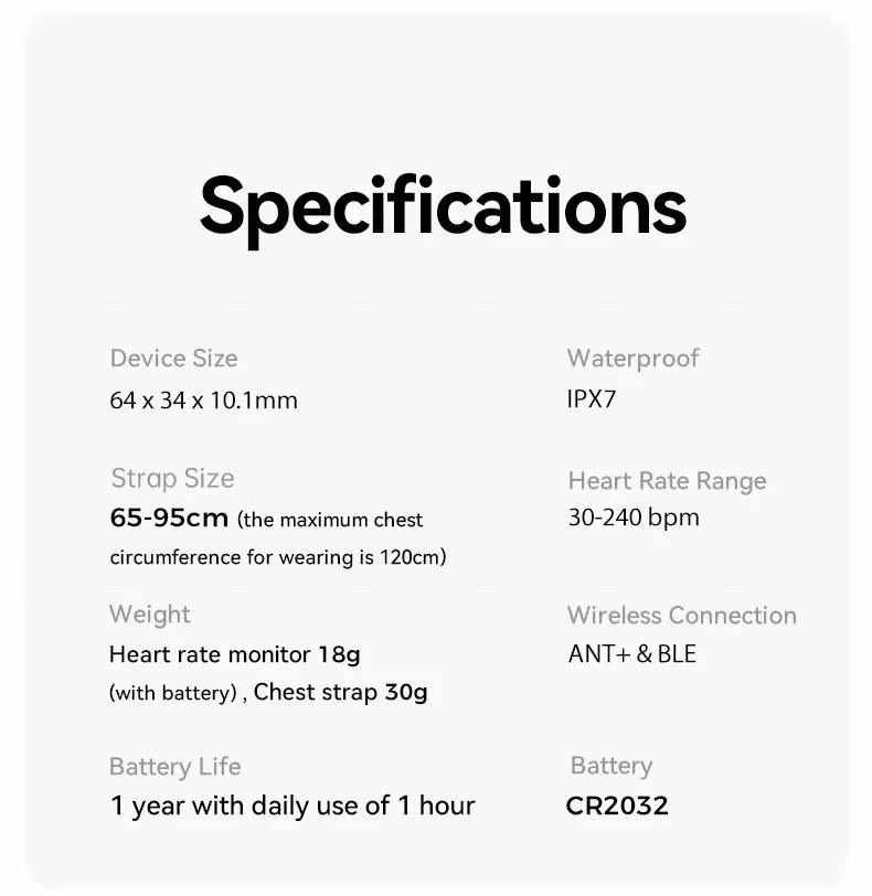 heart rate sensor for bicycle