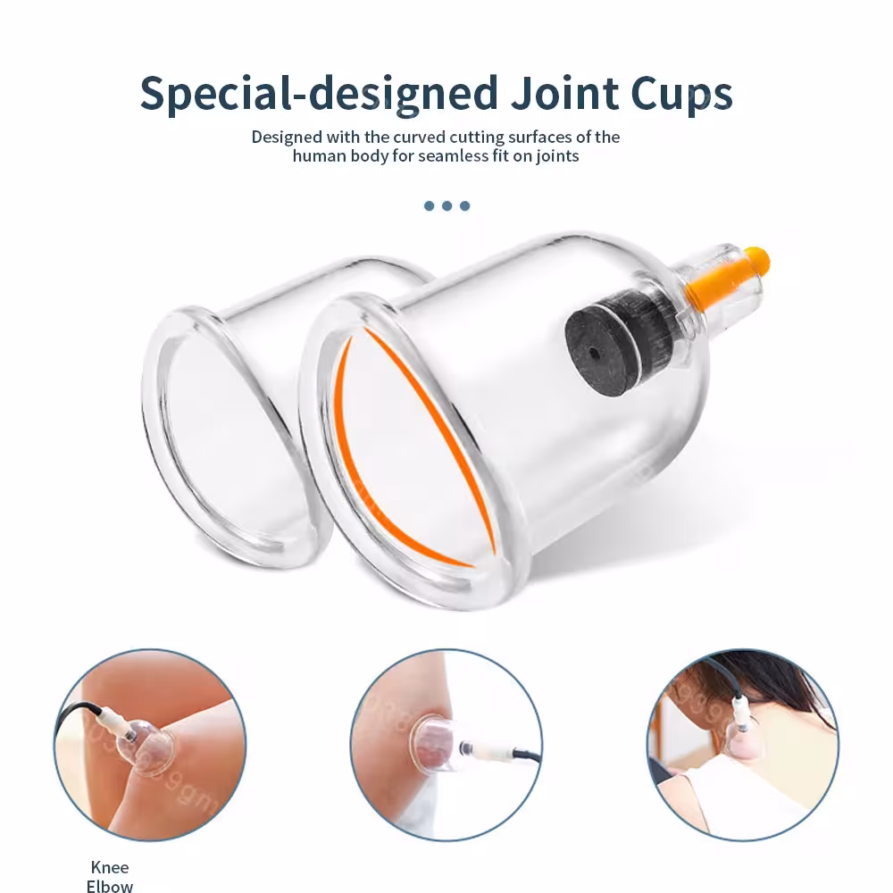 vakuuminio cupping terapijos rinkinys