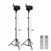 2 pieces of 135w light with 2m tripod