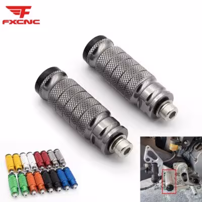 Pedales de estriberas para motocicleta Ducati Monster 696 796 1100 universales de 8mm