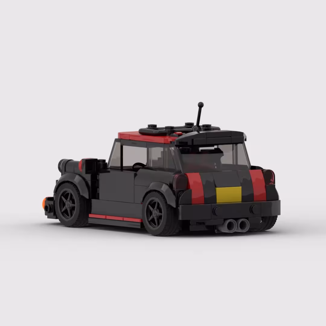 MOC MINI JCW racing Racer blokai