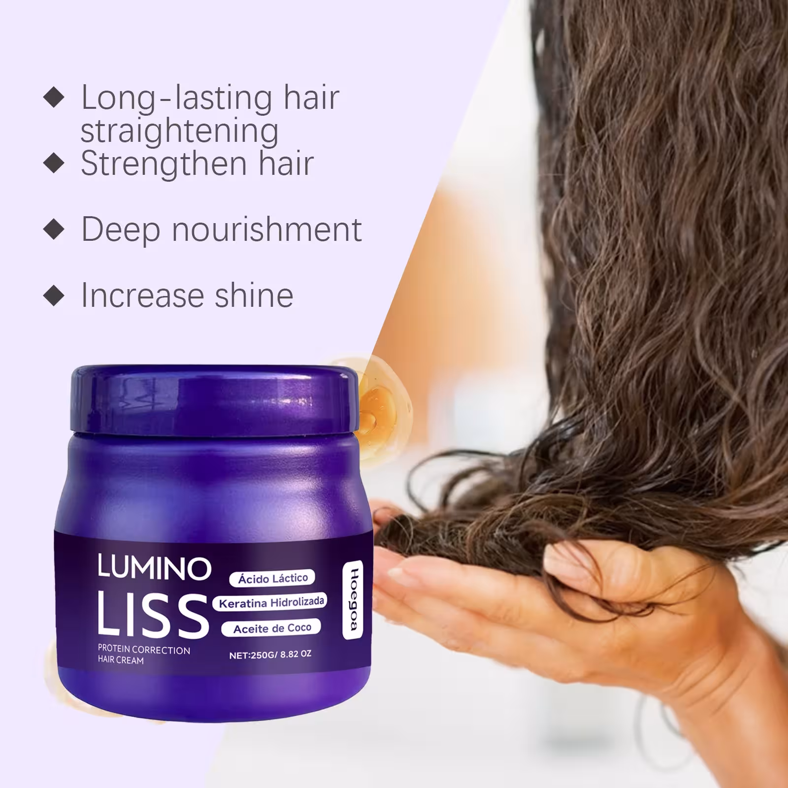 cheratina raddrizzante maschera capelli