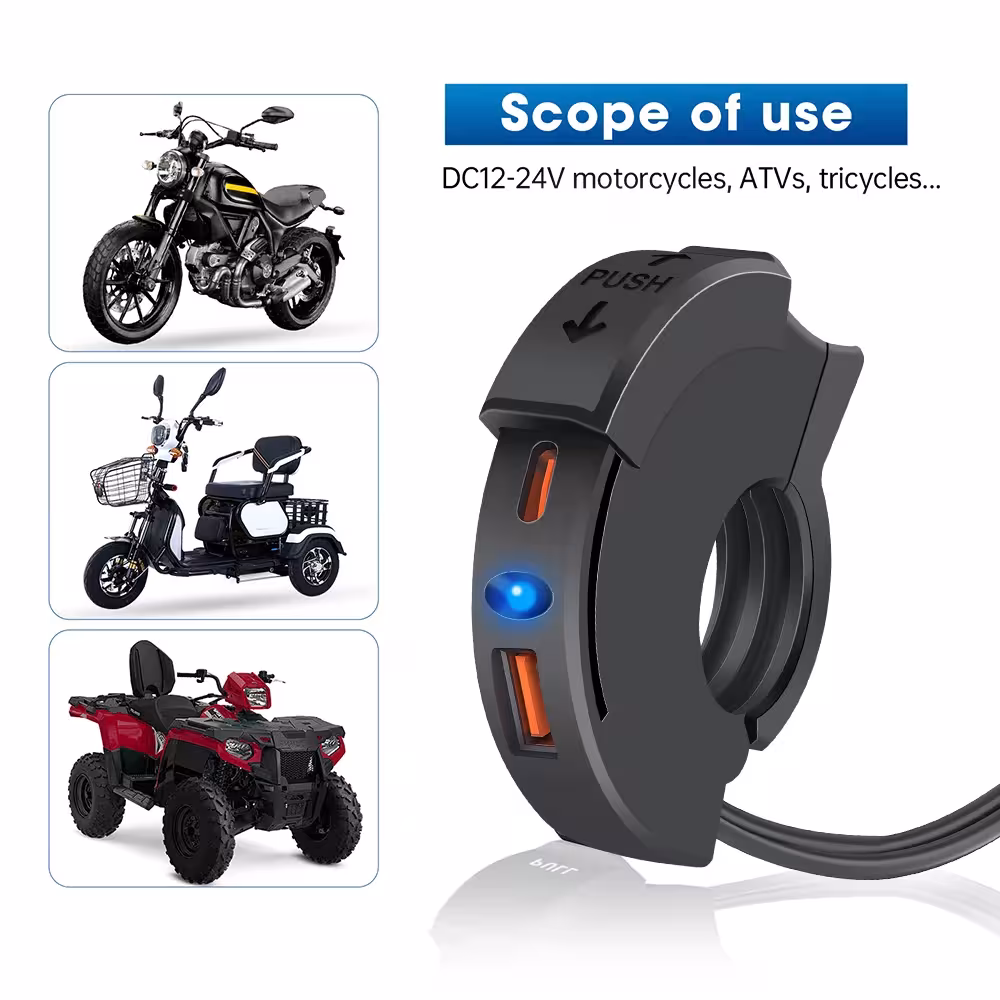 motorrad-telefonladegerät