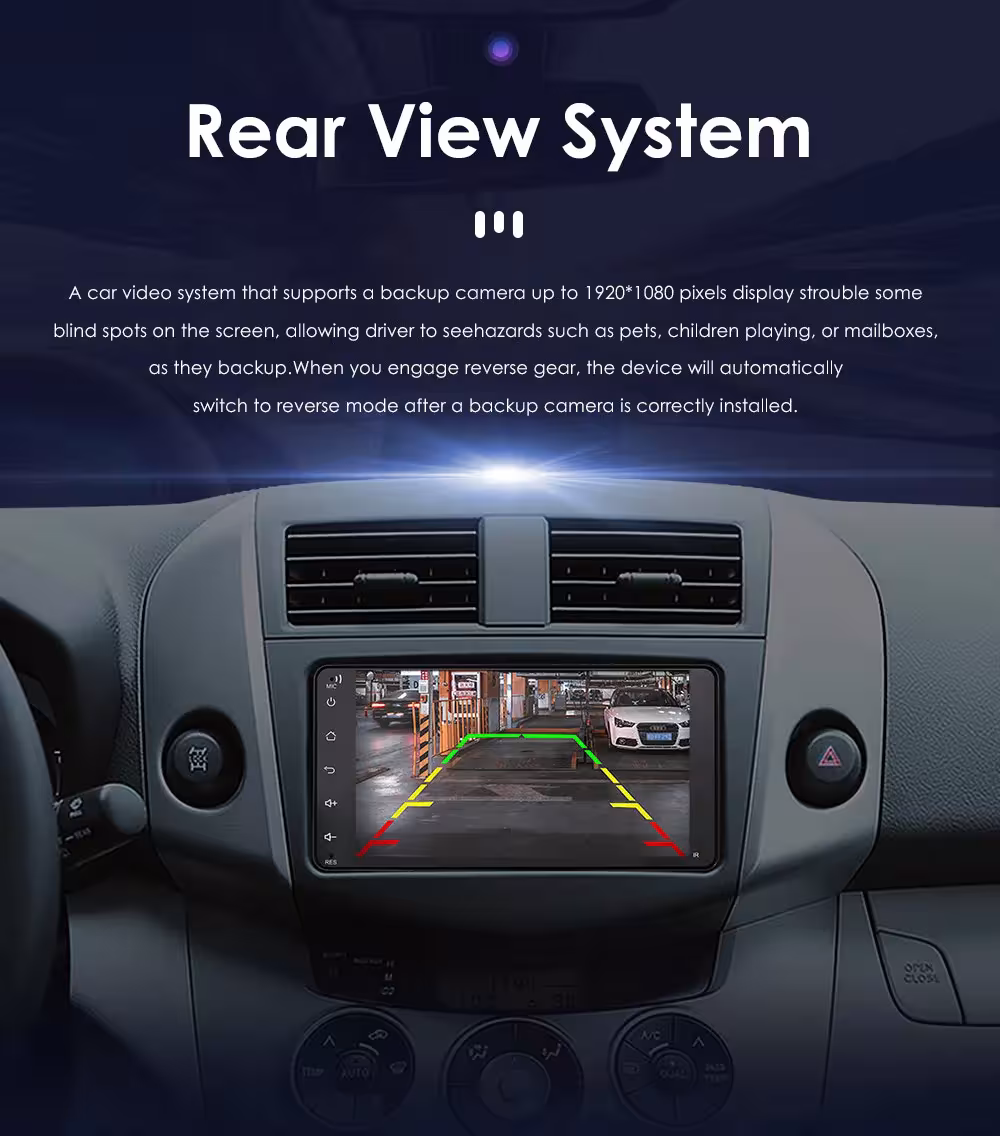 Radio estéreo Android para coche con GPS