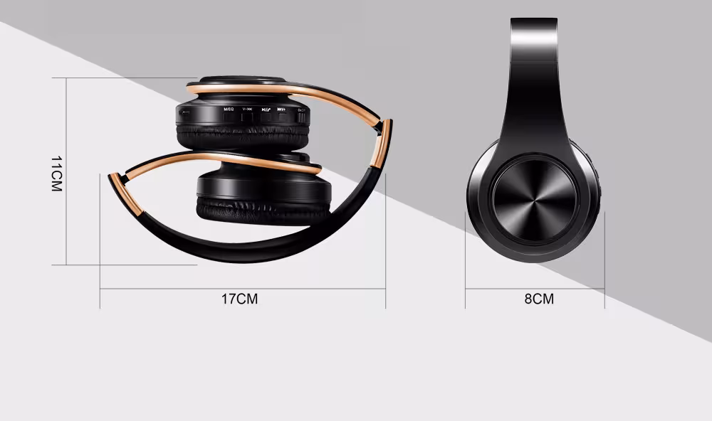 Bluetooth cuffie stereo