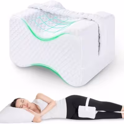 Cuscino da sonno laterale con cinghie da schiuma di memoria morbida