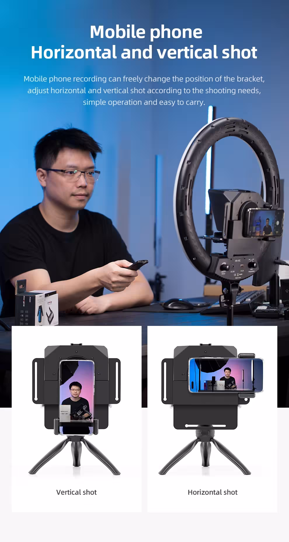 teleprompter for phone