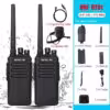UHF 2-piece set with microphone cable