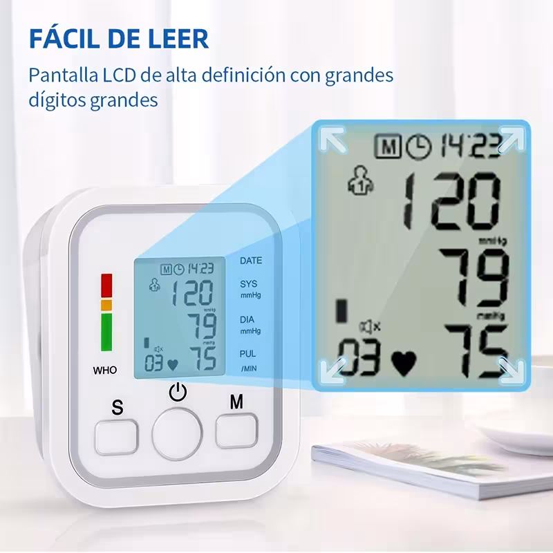 medidor automático de presión arterial