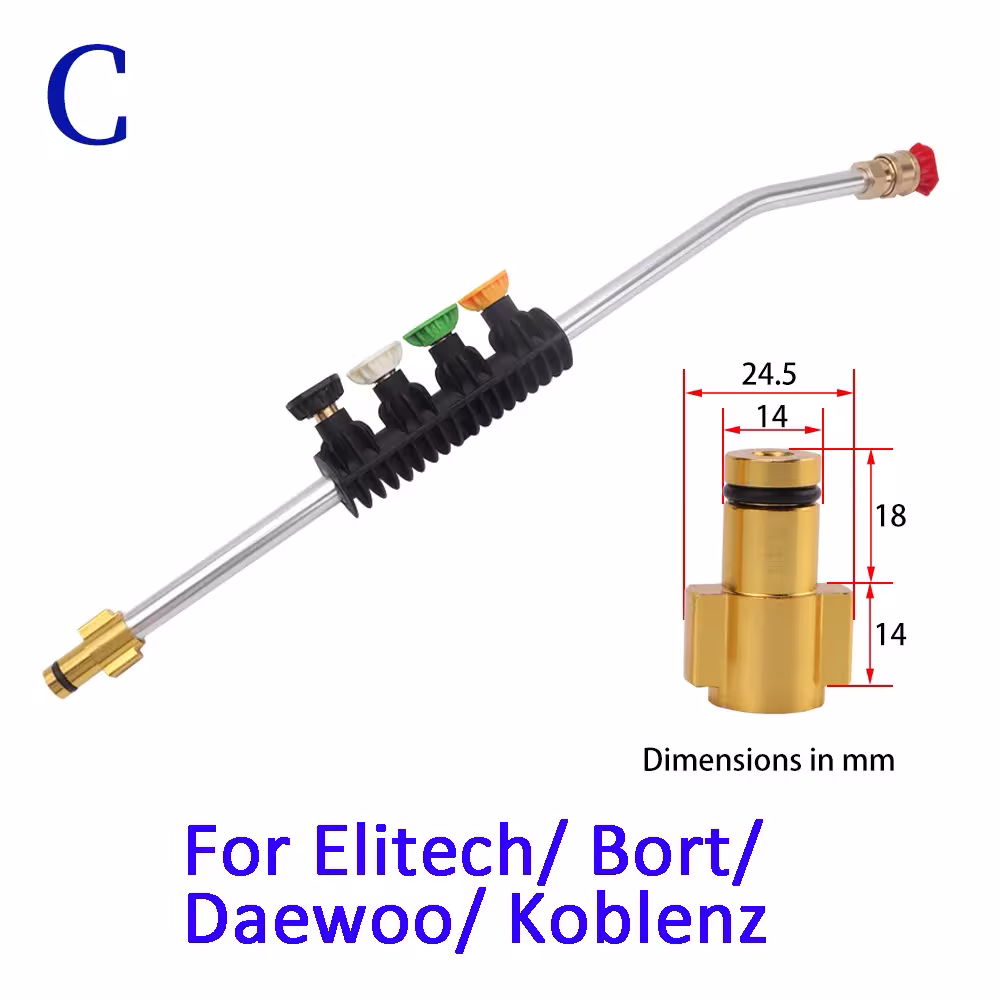 high pressure hose nozzle