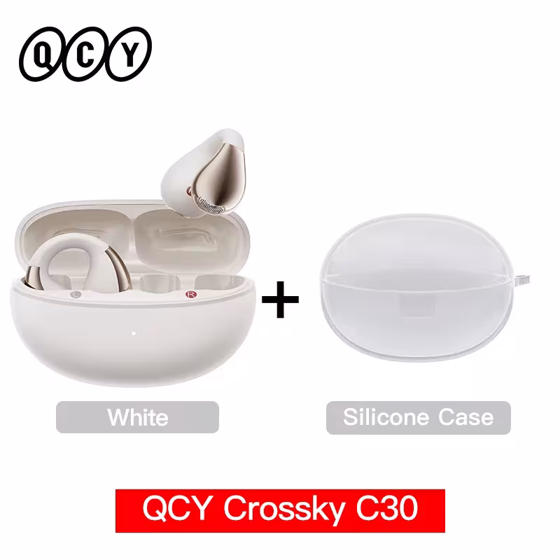 QCY Crossky C30 Bluetooth 5.4 Atviros ausies sportinės belaidės ausinės