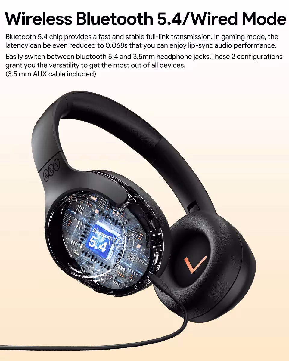 cuffie wireless con cancellazione del rumore