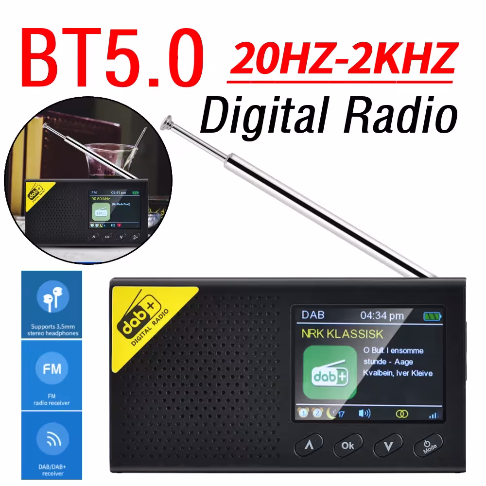 radio digitale portatile DAB FM