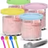 4 colores con cucharas