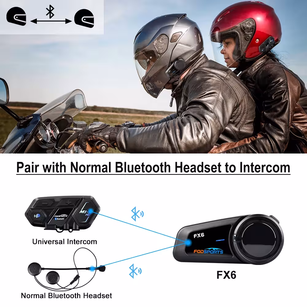 motorcycle intercom Bluetooth