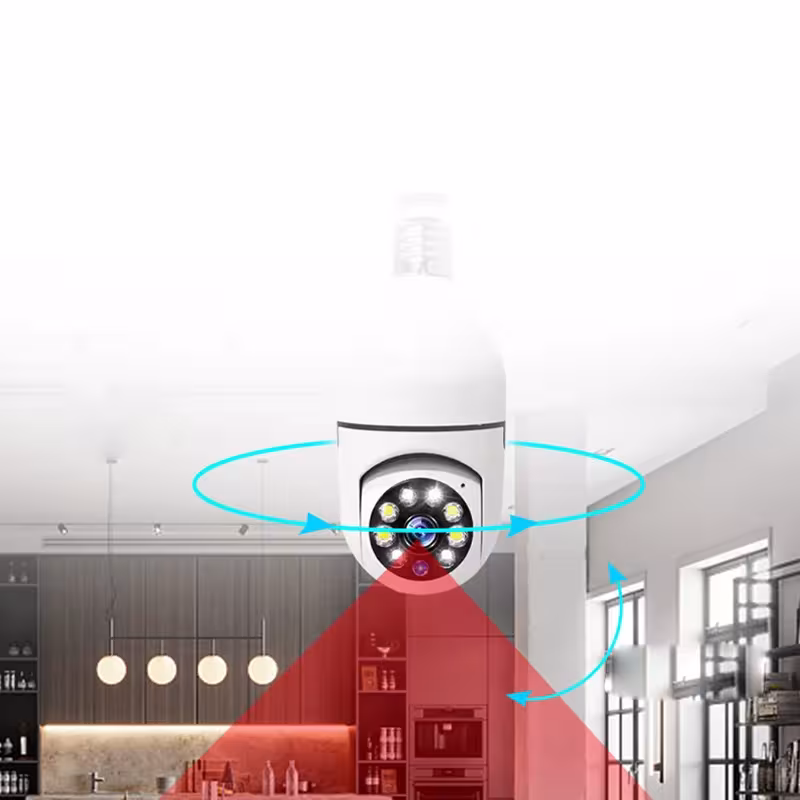 WiFi stebėjimo kamera E27