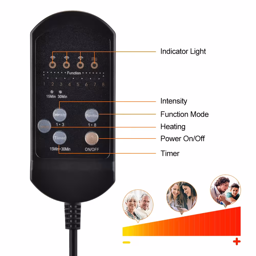 electric back massage pillow
