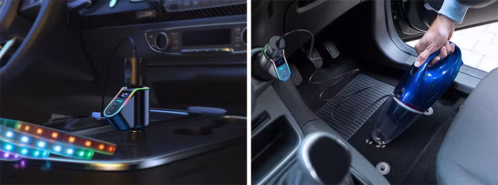 Allumeur de voiture USB avec chargeur
