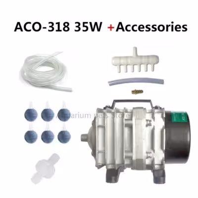 Hailea ACO-208 ACO- 308 ACO- 318 compresor de aire electromagnético bomba de aire de tanque de pescado portátil