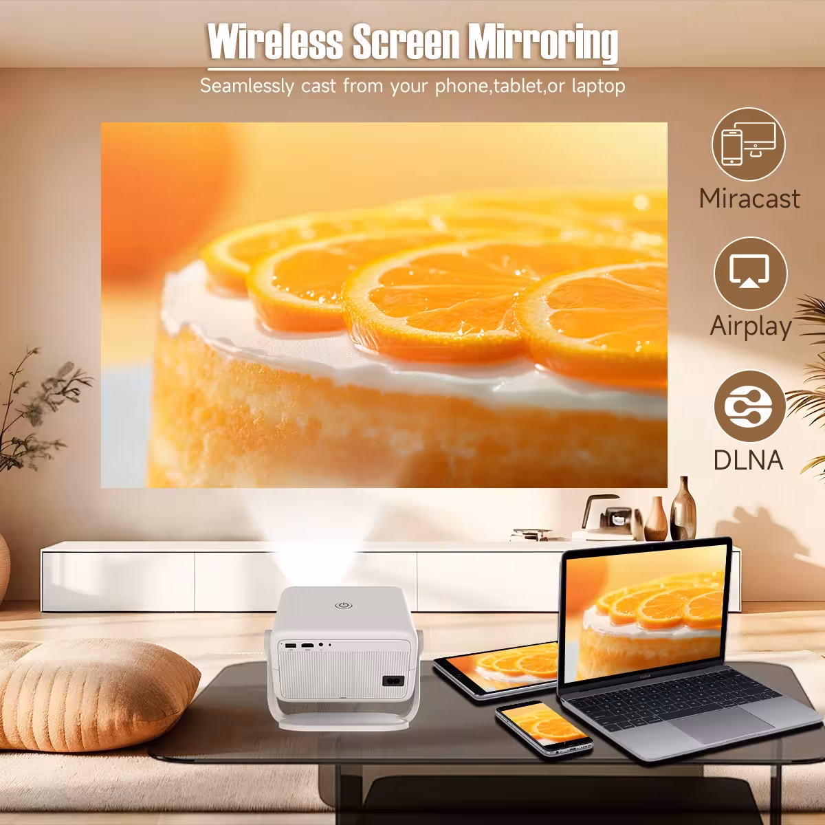 portable projector 1080P
