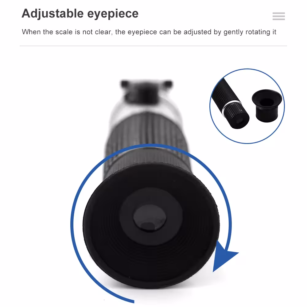 réfractomètre à alcool
