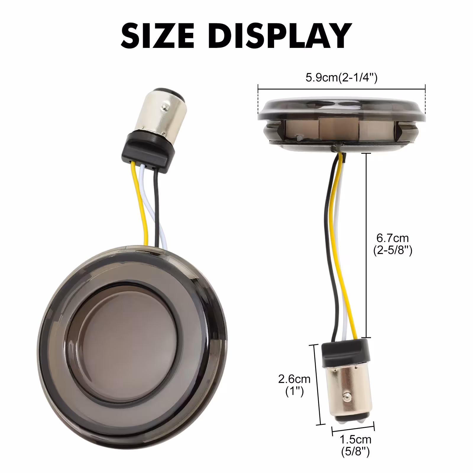 Feu arrière LED pour Harley