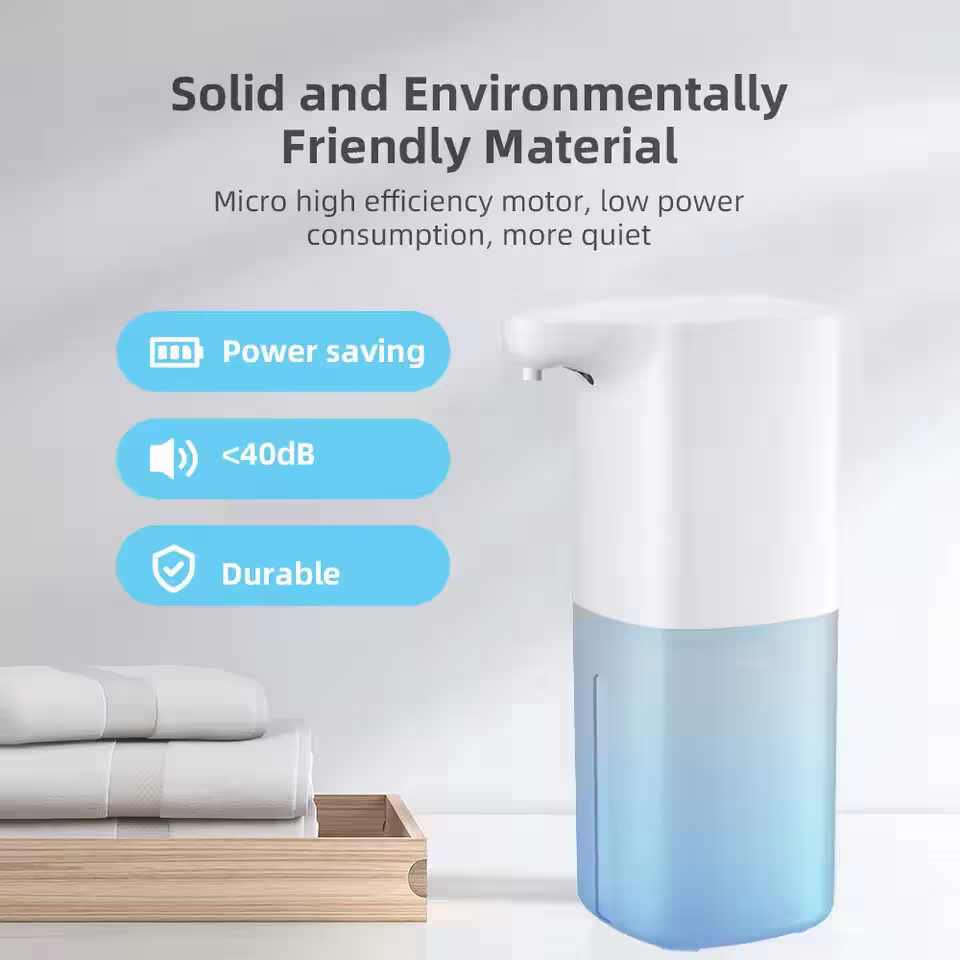 Dispensador de jabón automático por inducción con carga USB de 350ml