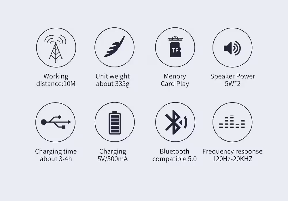 Haut-parleur Bluetooth Portable