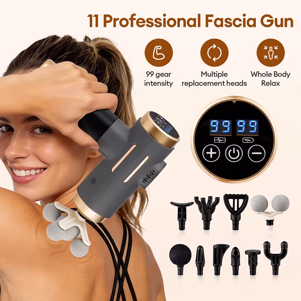 pistola de masaje eléctrico